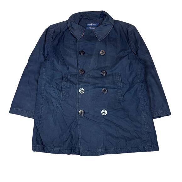 Vintage Ralph Lauren Double Breasted Peacoat Jacket Men's Medium - Picture 1 of 10